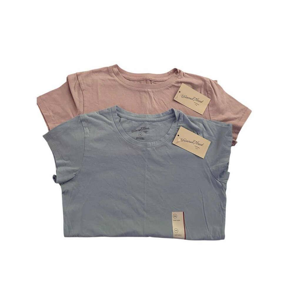 Universal Threads Women's Shrunken Short Sleeve T-shirt Size XS NWT